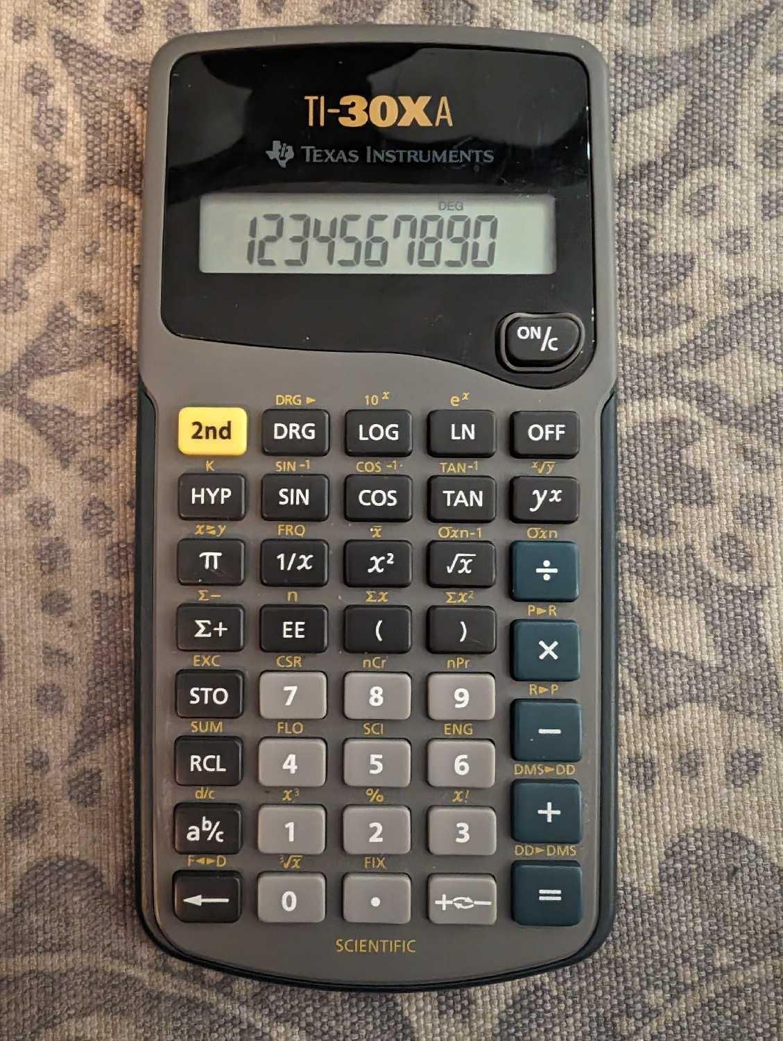 Texas Instruments | Other | Texas Instr Ti3xa Scientific Calculator Texas Instruments | Other | Texas Instr Ti3xa Scientific Calculator